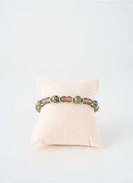 Bracelet fermeture elastique gris TATA GISELE homme