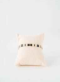 Bracelet ornement perles beige TATA GISELE femme