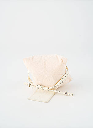 Bracelet matériaux argent beige TATA GISELE femme