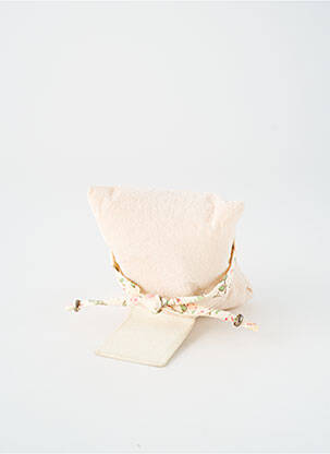 Bracelet matériaux argent beige TATA GISELE femme