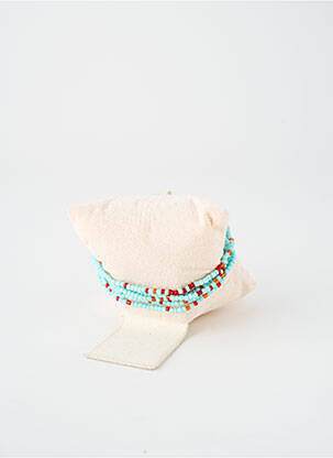 Bracelet ornement perles bleu TATA GISELE femme