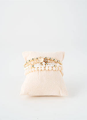 Bracelet ornement perles or TATA GISELE femme