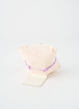 Bracelet matériaux argent violet TATA GISELE femme