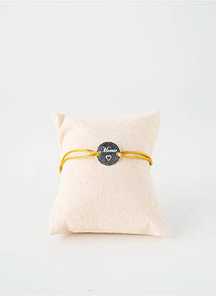 Bracelet matériaux argent jaune TATA GISELE femme