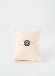 Bracelet matériaux argent blanc TATA GISELE femme