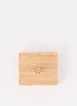 Boucle d'oreille mono ornement oxyde de zirconium or TATA GISELE femme