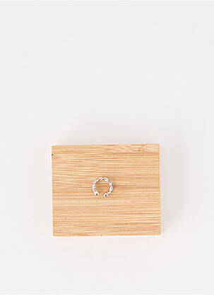 Boucle d'oreille mono argent TATA GISELE femme