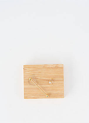 Piercing ornement oxyde de zirconium or TATA GISELE femme