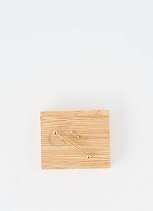 Piercing ornement oxyde de zirconium or TATA GISELE femme