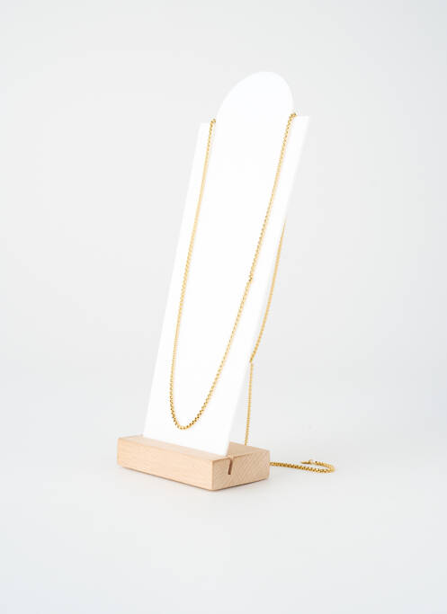 Collier fermeture fermoir mousqueton or TATA GISELE femme