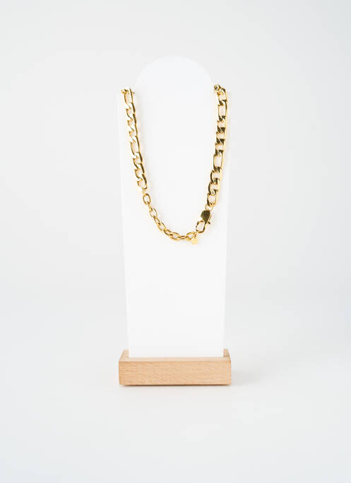 Collier fermeture fermoir mousqueton or TATA GISELE femme
