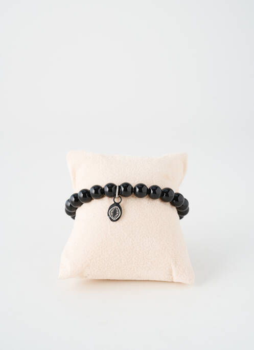 Bracelet ornement pierre noir TATA GISELE femme
