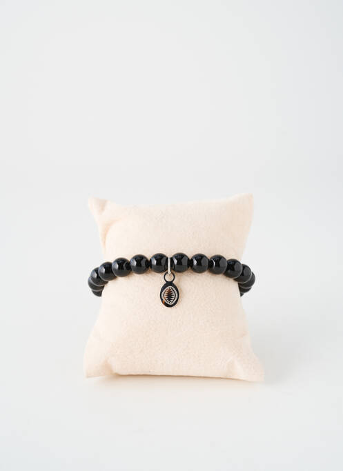Bracelet ornement pierre noir TATA GISELE femme