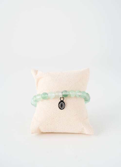 Bracelet ornement perles vert TATA GISELE femme