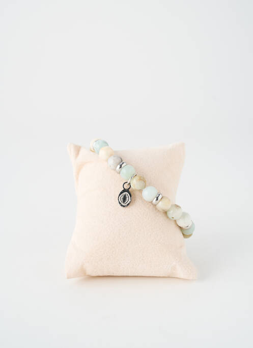 Bracelet ornement perles bleu TATA GISELE homme