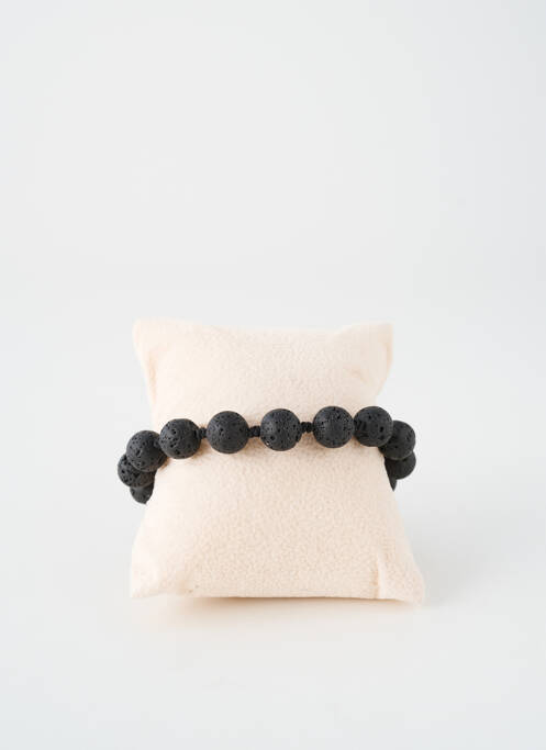 Bracelet fermeture boucle déployante noir TATA GISELE homme