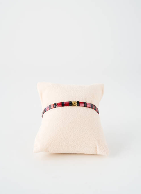Bracelet ornement perles rouge TATA GISELE femme