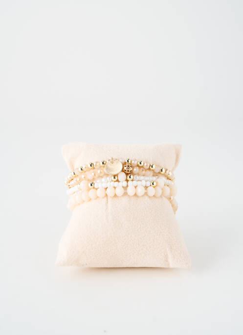 Bracelet ornement perles or TATA GISELE femme