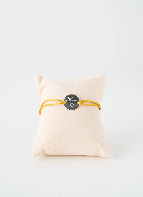 Bracelet matériaux argent jaune TATA GISELE femme