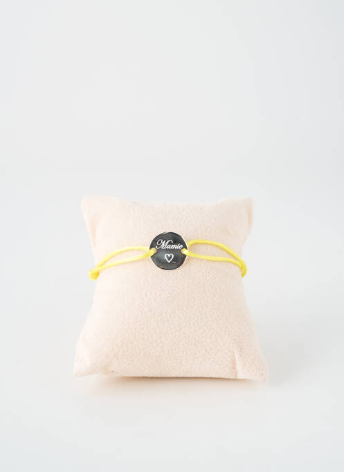 Bracelet matériaux argent jaune TATA GISELE femme