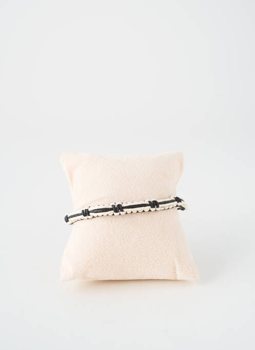 Bracelet fermeture boucle déployante noir TATA GISELE femme