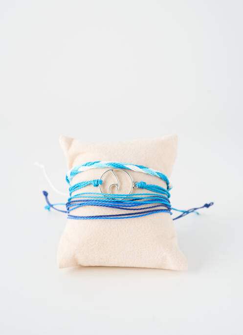 Bracelet fermeture boucle déployante bleu TATA GISELE femme