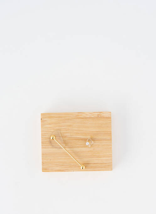 Piercing ornement oxyde de zirconium or TATA GISELE femme