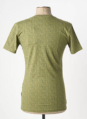 T-shirt coupe cintrée manches courtes vert KAPORAL homme