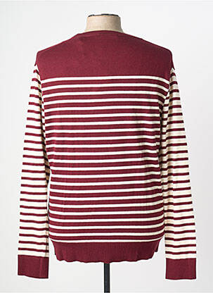 Pull col rond manches longues rouge SCOTCH & SODA homme