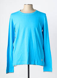 Pull col rond manches longues bleu GAUDI homme