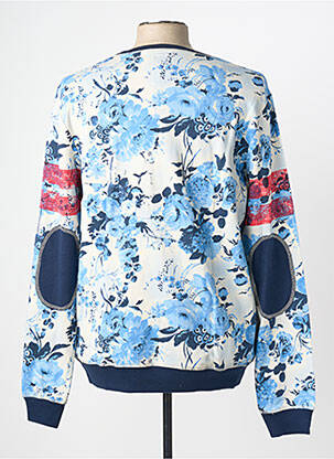 Pull col rond manches longues bleu GAUDI homme