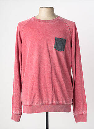 Sweat-shirt manches longues manches longues rose DEELUXE homme