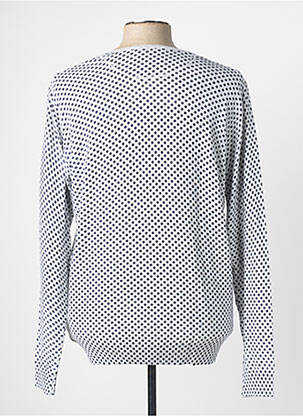 Pull col v manches longues gris SCOTCH & SODA homme
