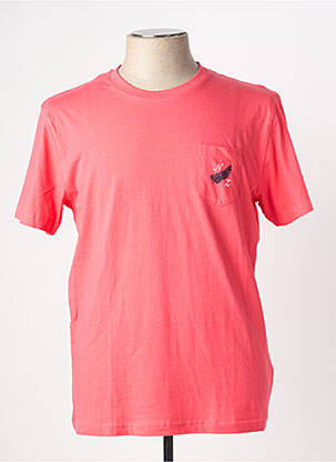 T-shirt coupe droite manches courtes rose CLASSIC ALL BLACKS homme