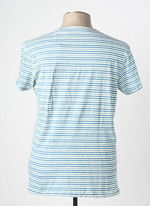 T-shirt coupe droite manches courtes bleu ONE OF A KIND homme