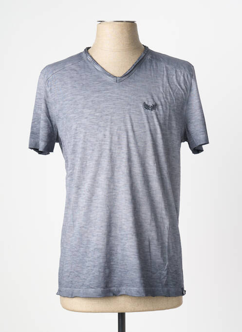 T-shirt coupe droite manches courtes gris KAPORAL homme