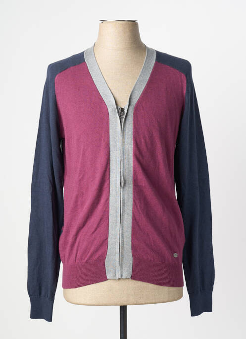 Gilet manches longues coupe cintrée violet GAUDI femme