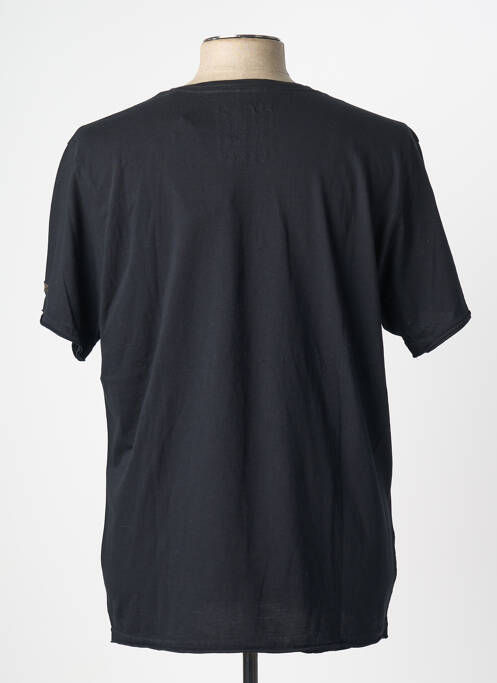 T-shirt coupe droite manches courtes noir DEELUXE homme