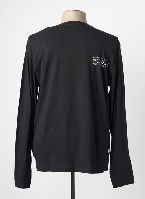 T-shirt coupe droite manches longues noir DEELUXE74 homme