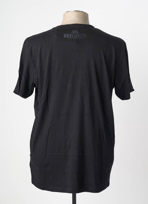 T-shirt coupe droite manches courtes noir DEELUXE homme