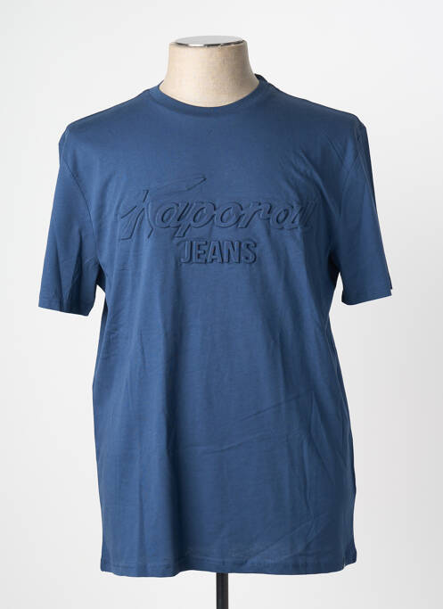 T-shirt bleu KAPORAL homme