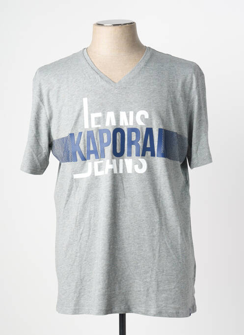 T-shirt gris KAPORAL homme