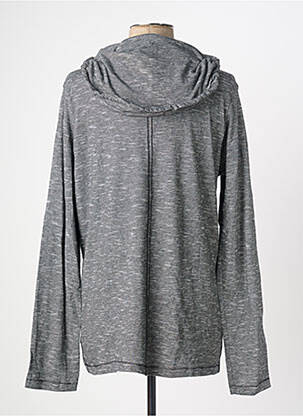 Pull stretch manches longues gris DEELUXE homme
