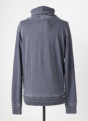 Sweat-shirt stretch manches longues gris DEELUXE homme
