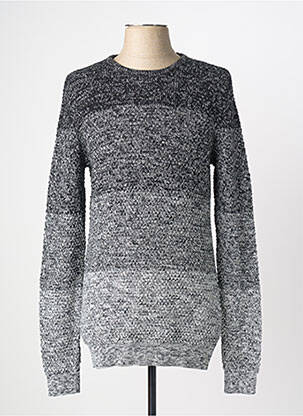 Pull stretch manches longues gris KILIWATCH homme