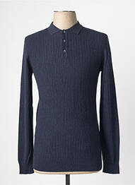 T-shirt coupe cintrée manches longues bleu KILIWATCH homme