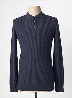 T-shirt coupe cintrée manches longues bleu KILIWATCH homme