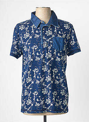 Polo bleu GAUDI homme