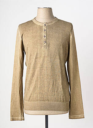 T-shirt beige MCS homme