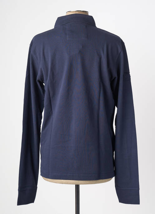 Polo bleu DEELUXE homme